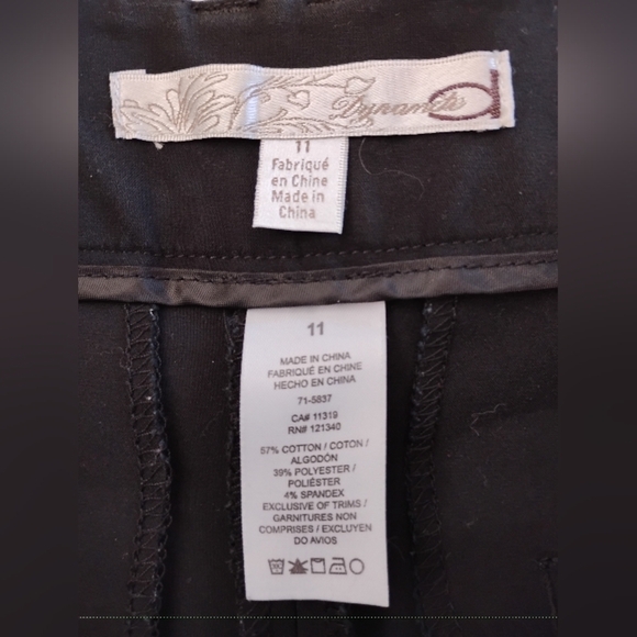 Dynamite| Black High Waist Dress Shorts | Size 10 - Picture 8 of 13